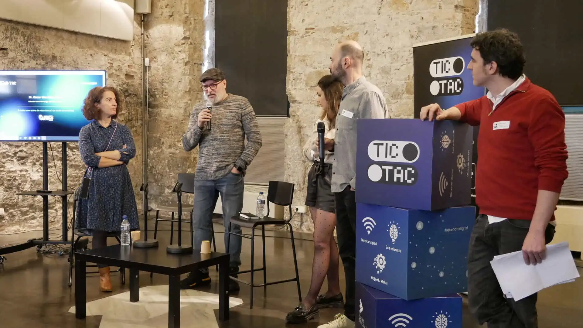 Espai inspiracional de la 1a jornada ‘L’aprenentatge en digital en entorns vulnerables’ 