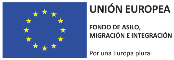 Logo UE Fondo de Asilo, Migración e Integración