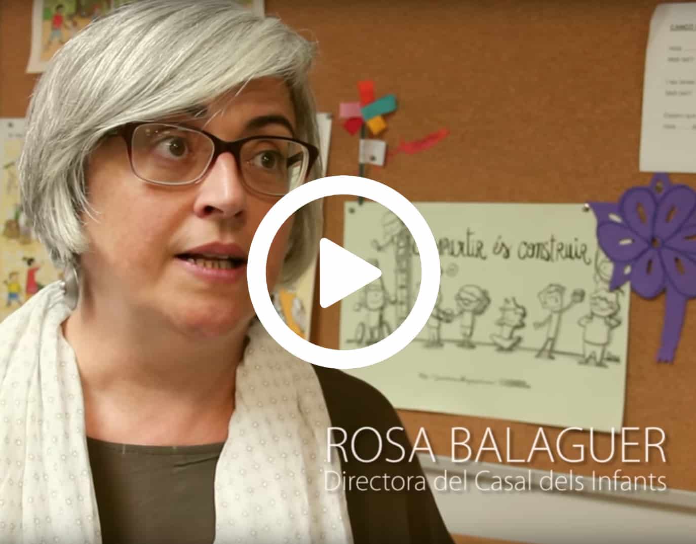 Rosa Balaguer Directora del Casal dels Infants